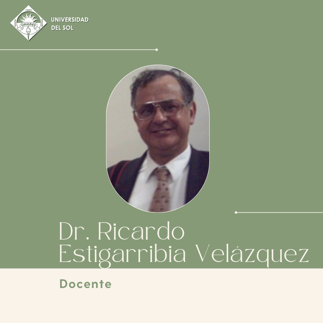 Docente Dr. Ricardo Estigarribia Velázquez – Programa Extranjero UNADES